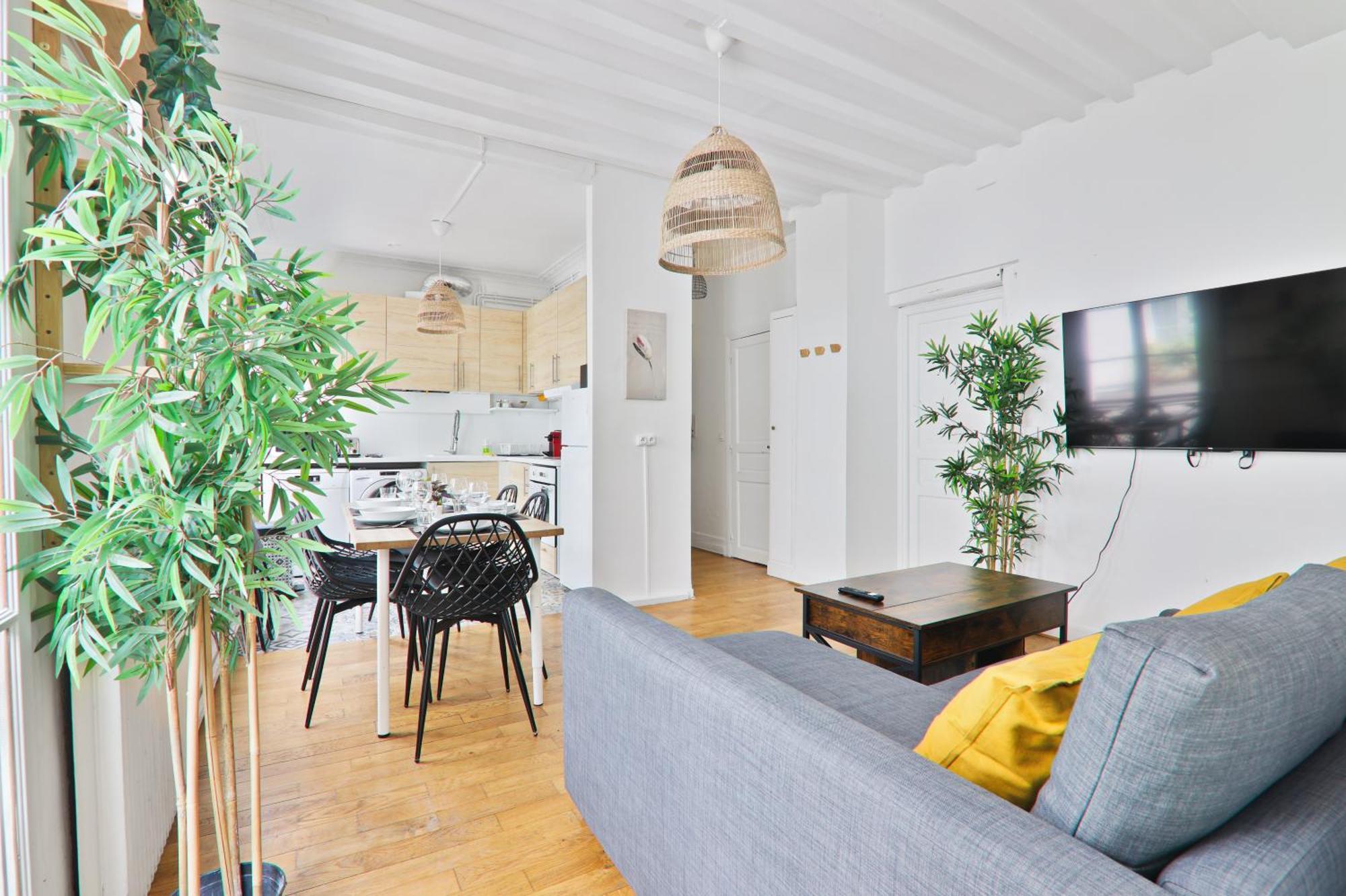 Appartement Quartier Le Marais 4 Paris Exterior foto